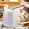 U.S. Kitchen Supply Plastic Measuring Cups with Handles - 32 oz (1000 ml) Liquid Measuring Cup Set of 6 - Clear Microwave Safe Kitchen Cups - Measure in mL or Ounces, Measurement Cup for Cooking